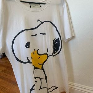 Gucci snoopy t shirt
